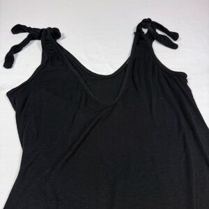 Nasty Gal Black Tie Strap Jumpsuit